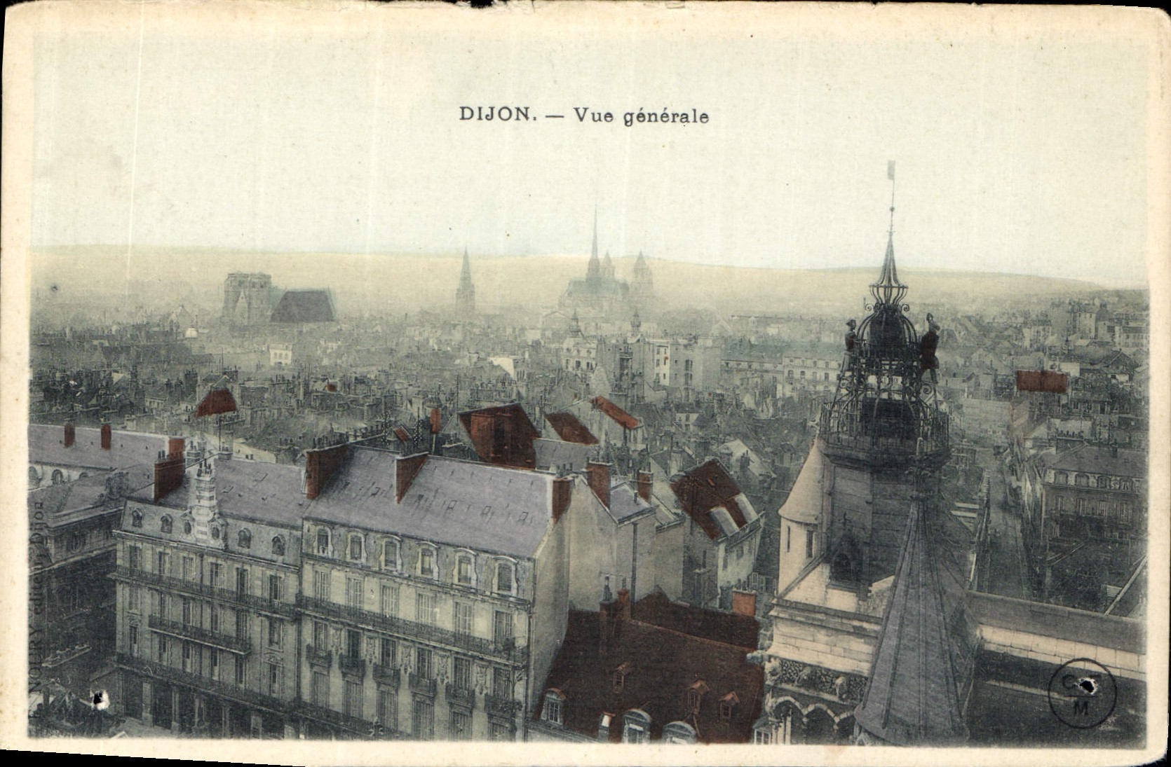 CPA Dijon Vue generale 