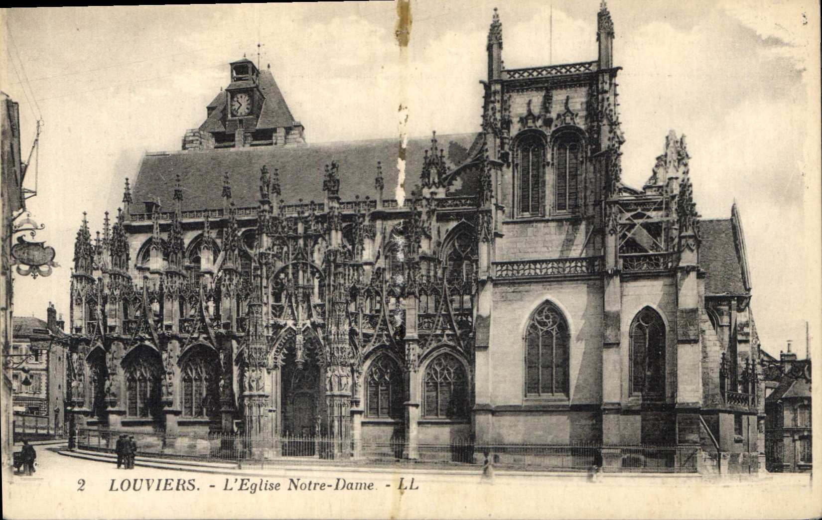 CPA Louviers L'Eglise Notre Dame 