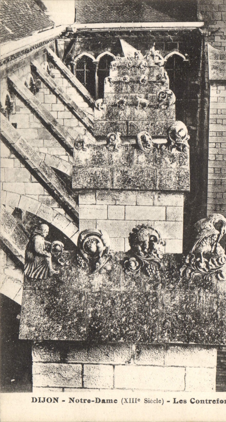 CPA Dijon Notre Dame Les Contreforts 