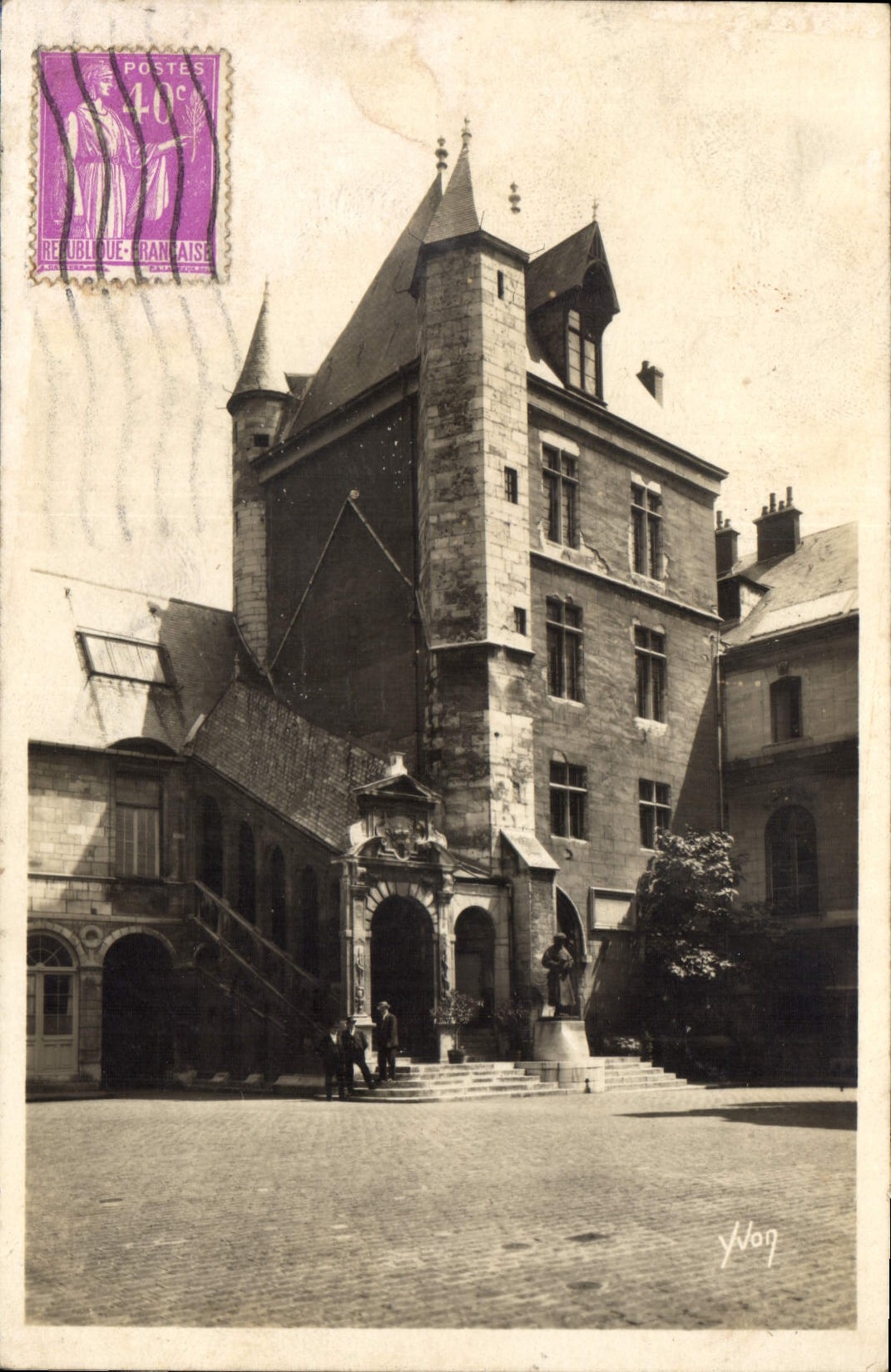 CPA Dijon Cote d'Or La Tour de Bar 