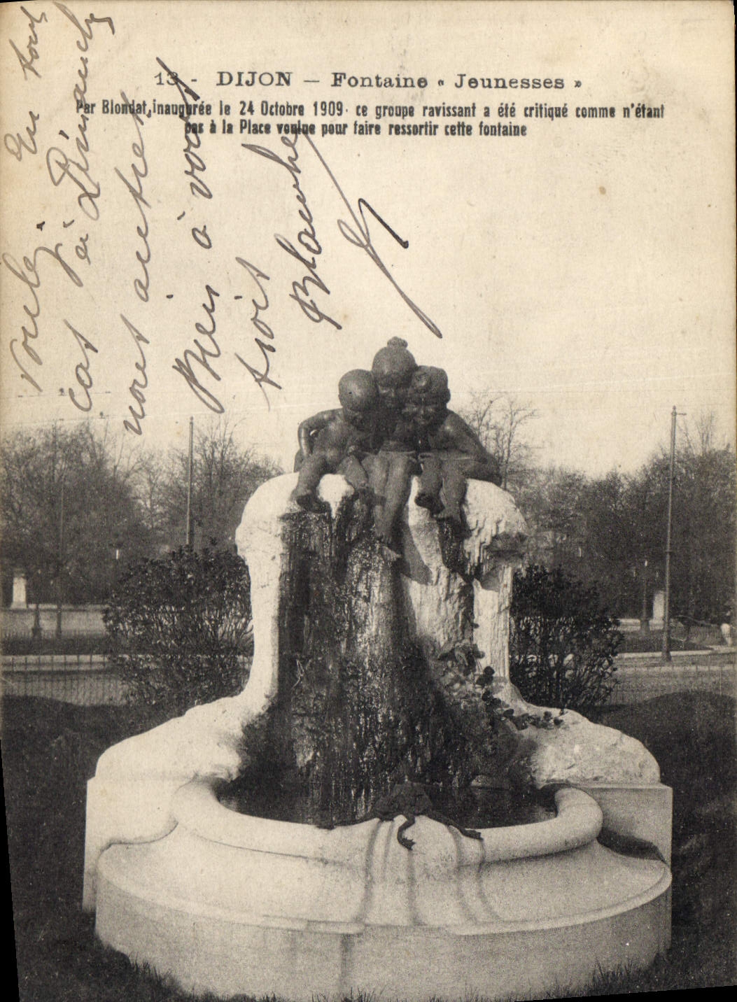 CPA Dijon Fontaine Jeunesses 