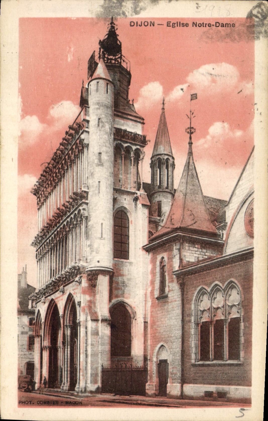 CPA Dijon Eglise Notre Dame 