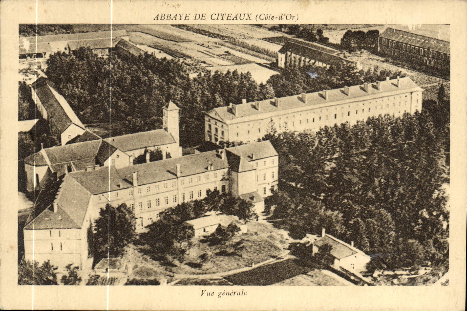 CPA Abbaye de Citeaux Cote d'Or Vue generale 