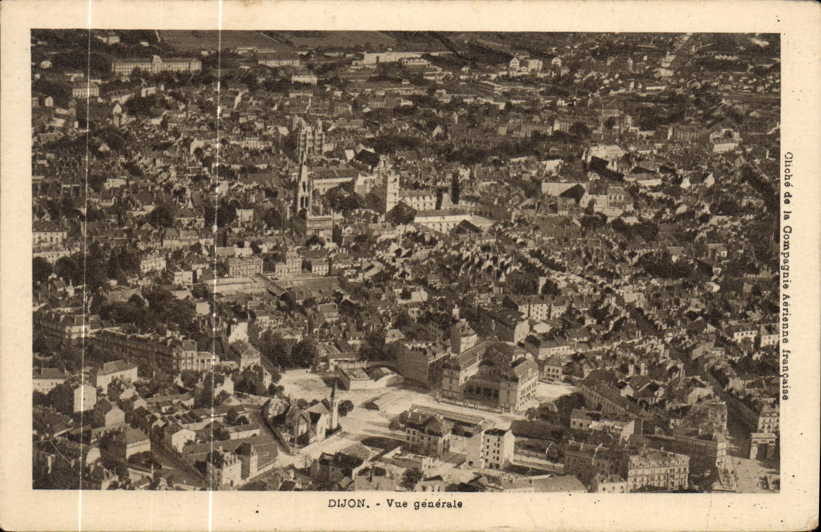 CPA Dijon Vue generale 