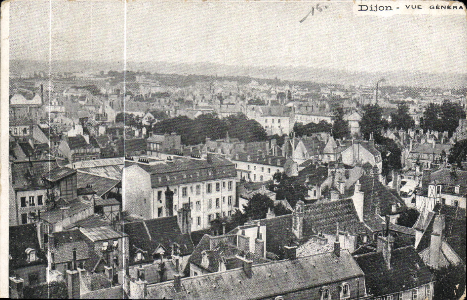 CPA Dijon Vue Generale 