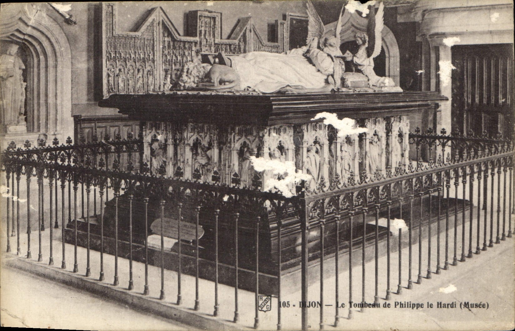 CPA Dijon Le Tombeau de Philippe le Hardi Musee 