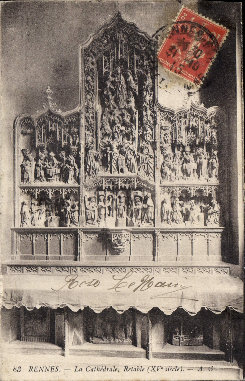 CPA Rennes La Cathedrale 