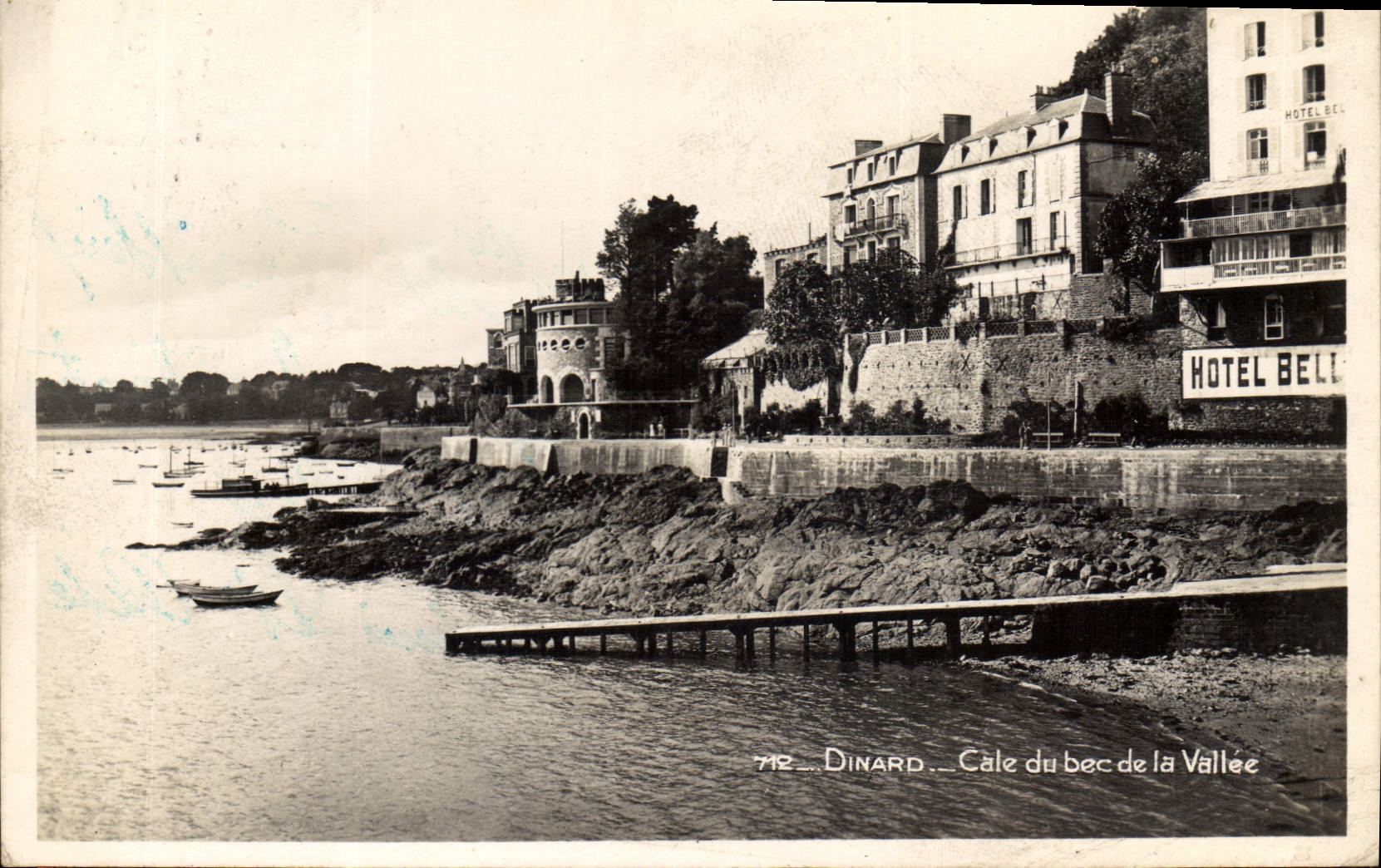 CPA Dinard Cale du bec de la Vallee 