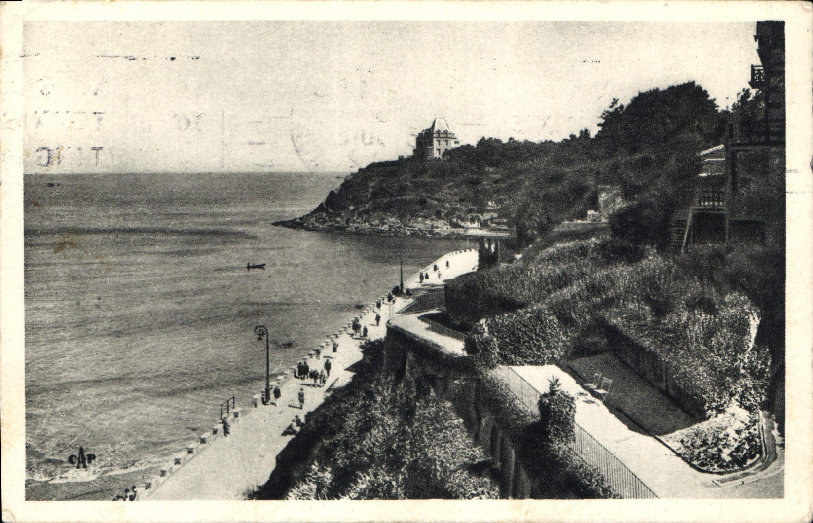 CPA Dinard Vue prise du Casino 