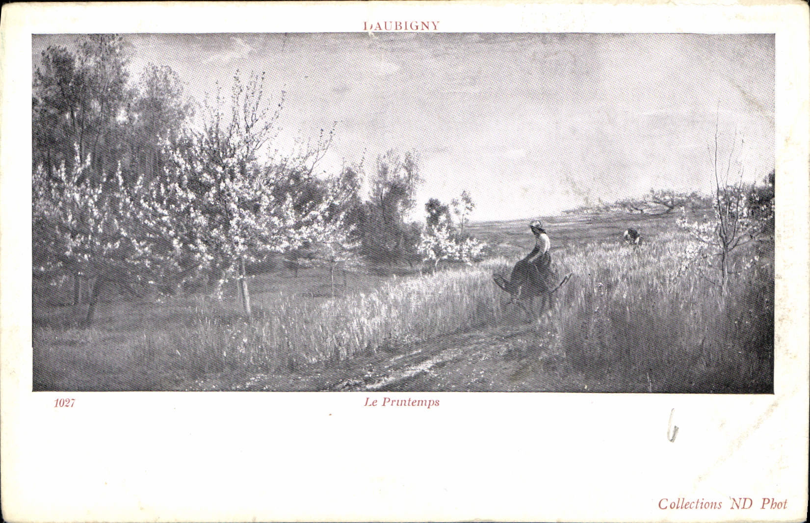 CPA L'Aubigny Le Printemps 