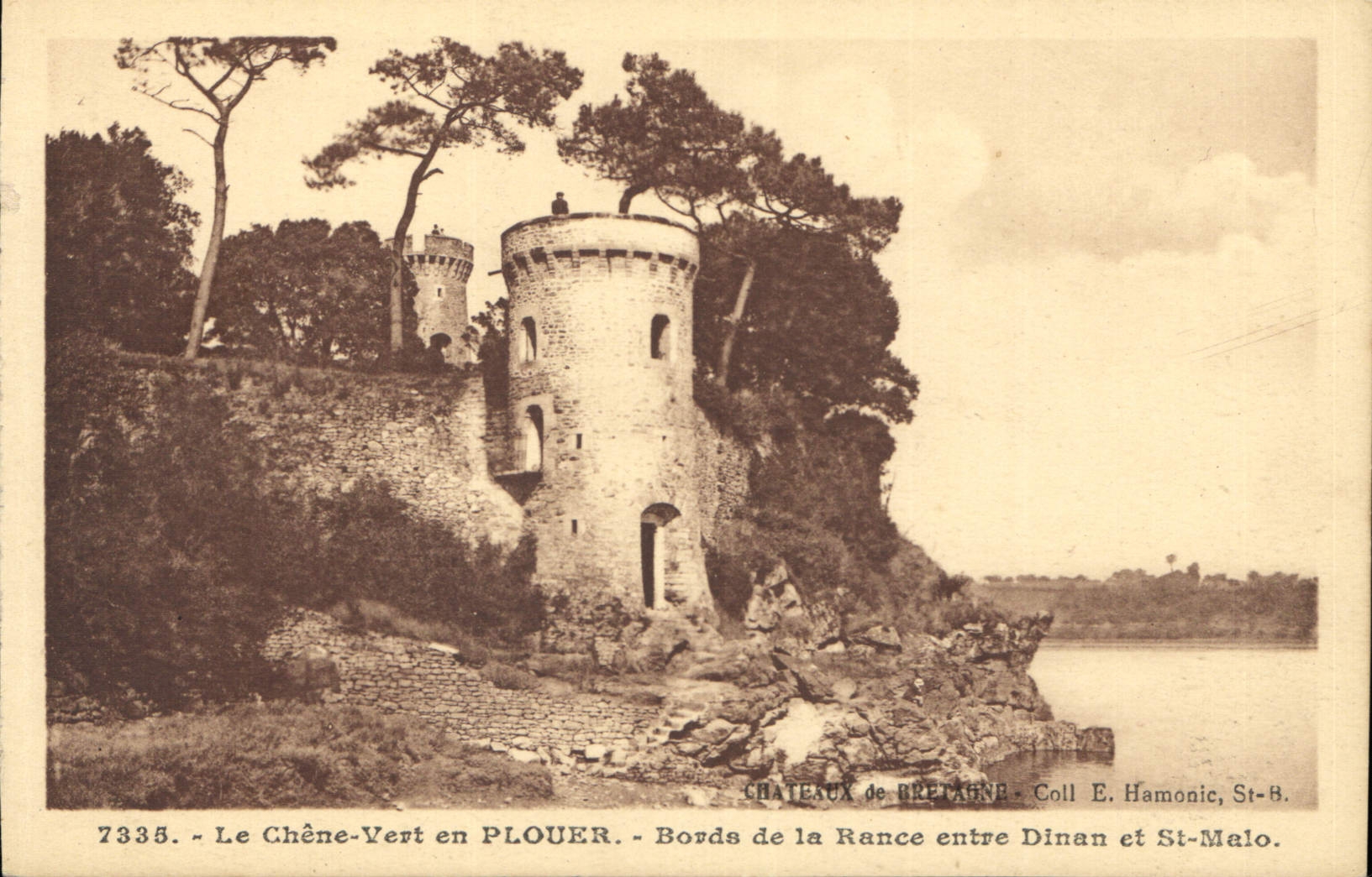 CPA Le Chene Vert en Plouer Bords de la Rance entre Dinan et St Malo