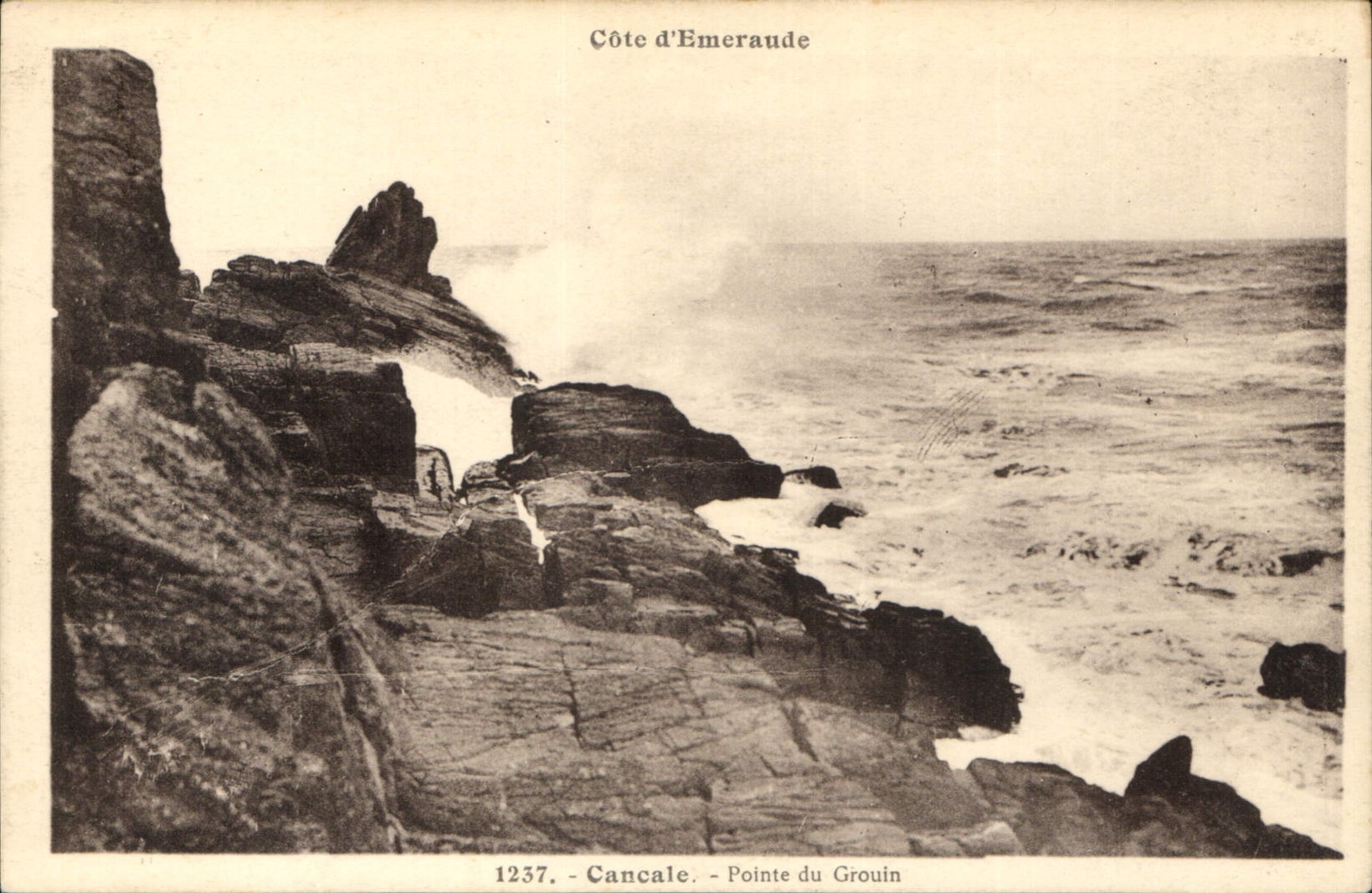 CPA Cancale Pointe du Groulin 