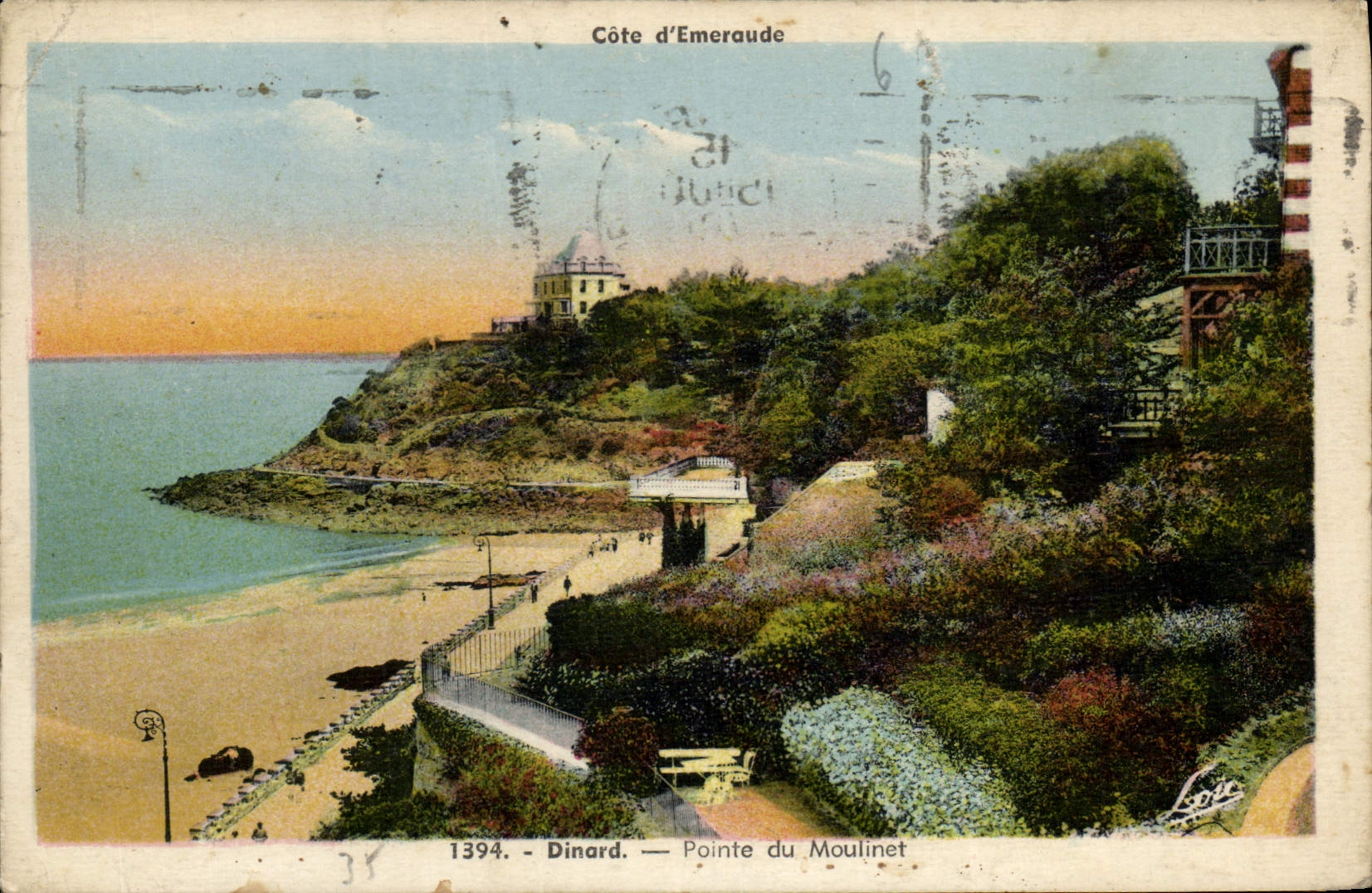 CPA Dinard Pointe du Moulinet 