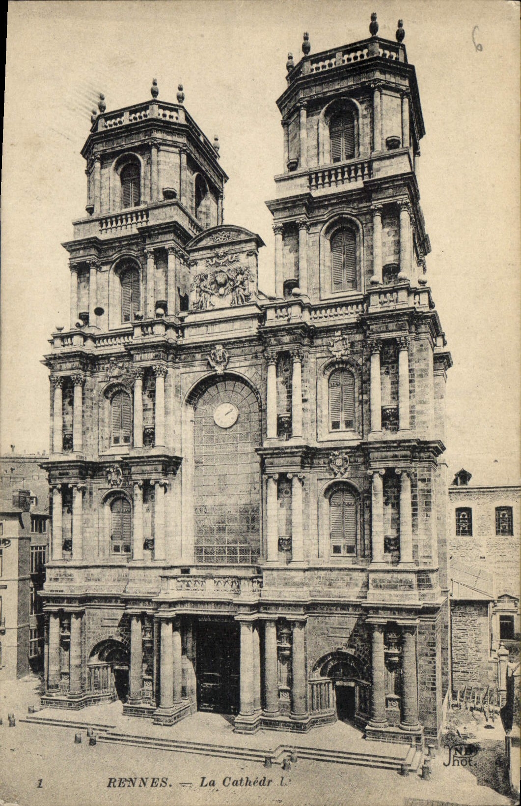CPA Rennes La Cathedrale 
