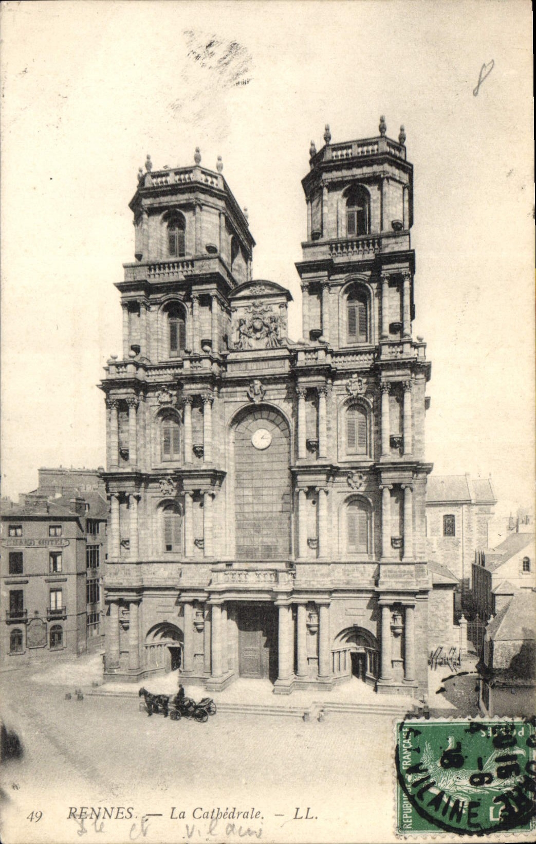 CPA Rennes La Cathedrale 