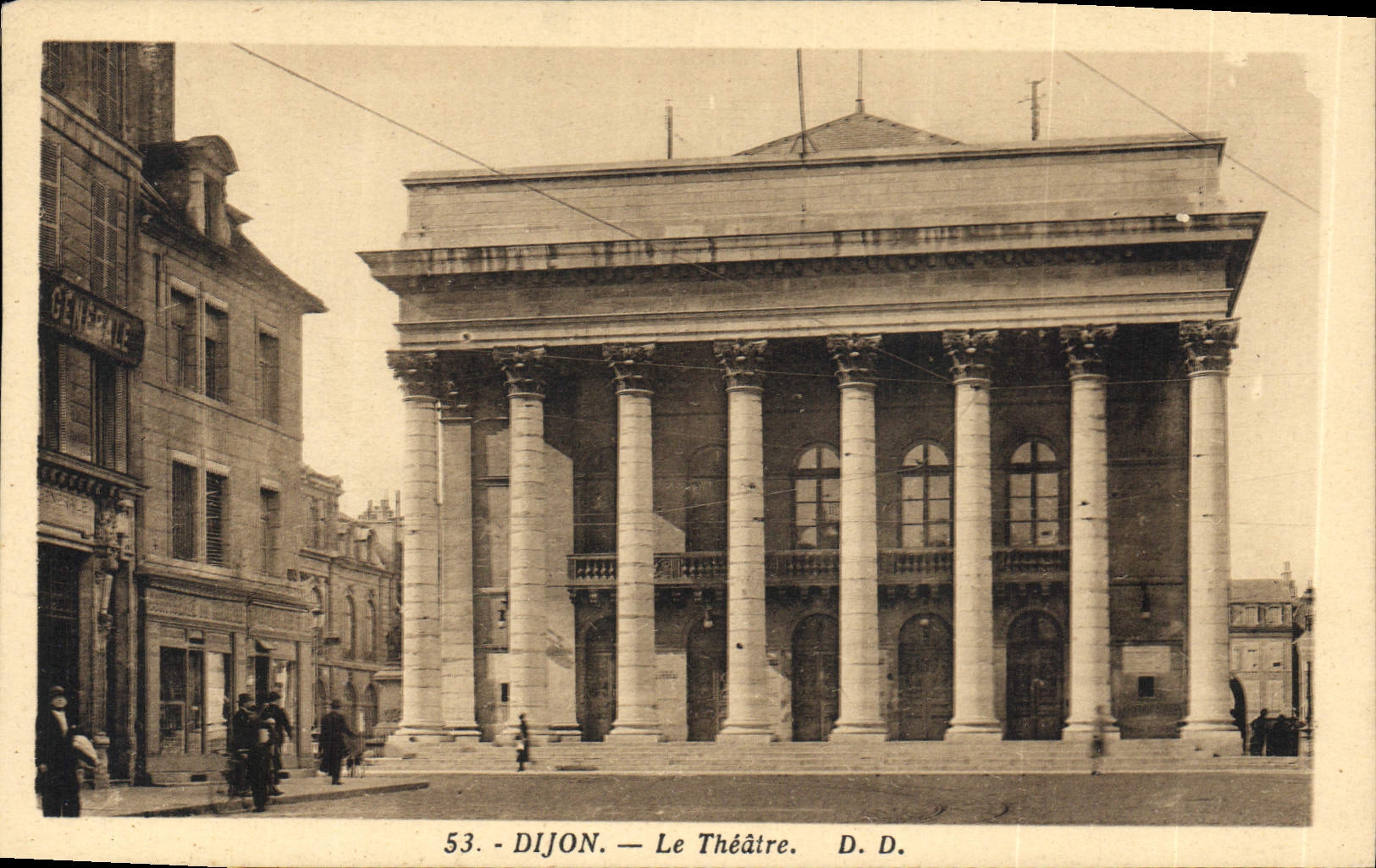 CPA Dijon Le Theatre 