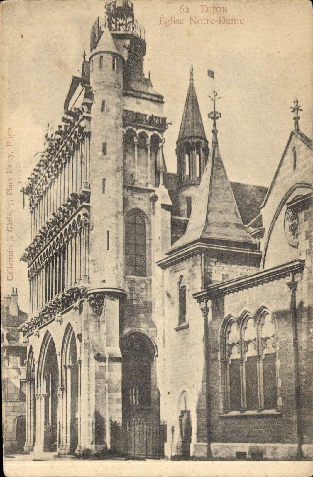 CPA Dijon Eglise Notre Dame 