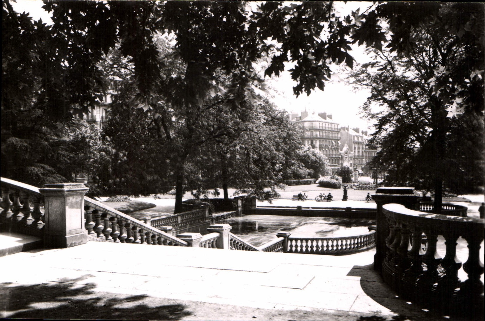 CPA Dijon Cote d'Or Promenade Darcy 