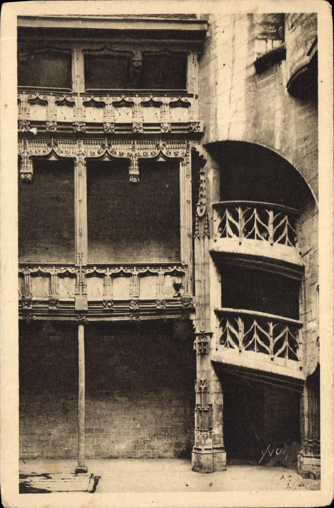 CPA Dijon Cote d'Or Hotel Chambellan Maison des Ambassadeurs 