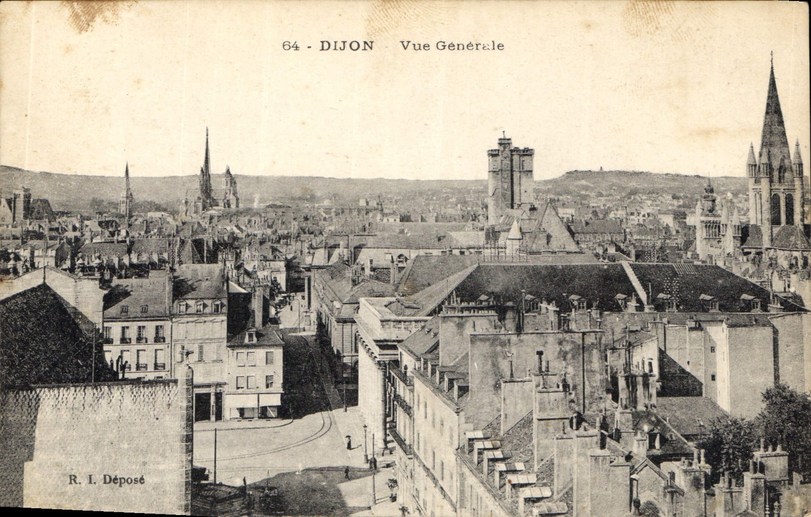 CPA Dijon Vue Generale 