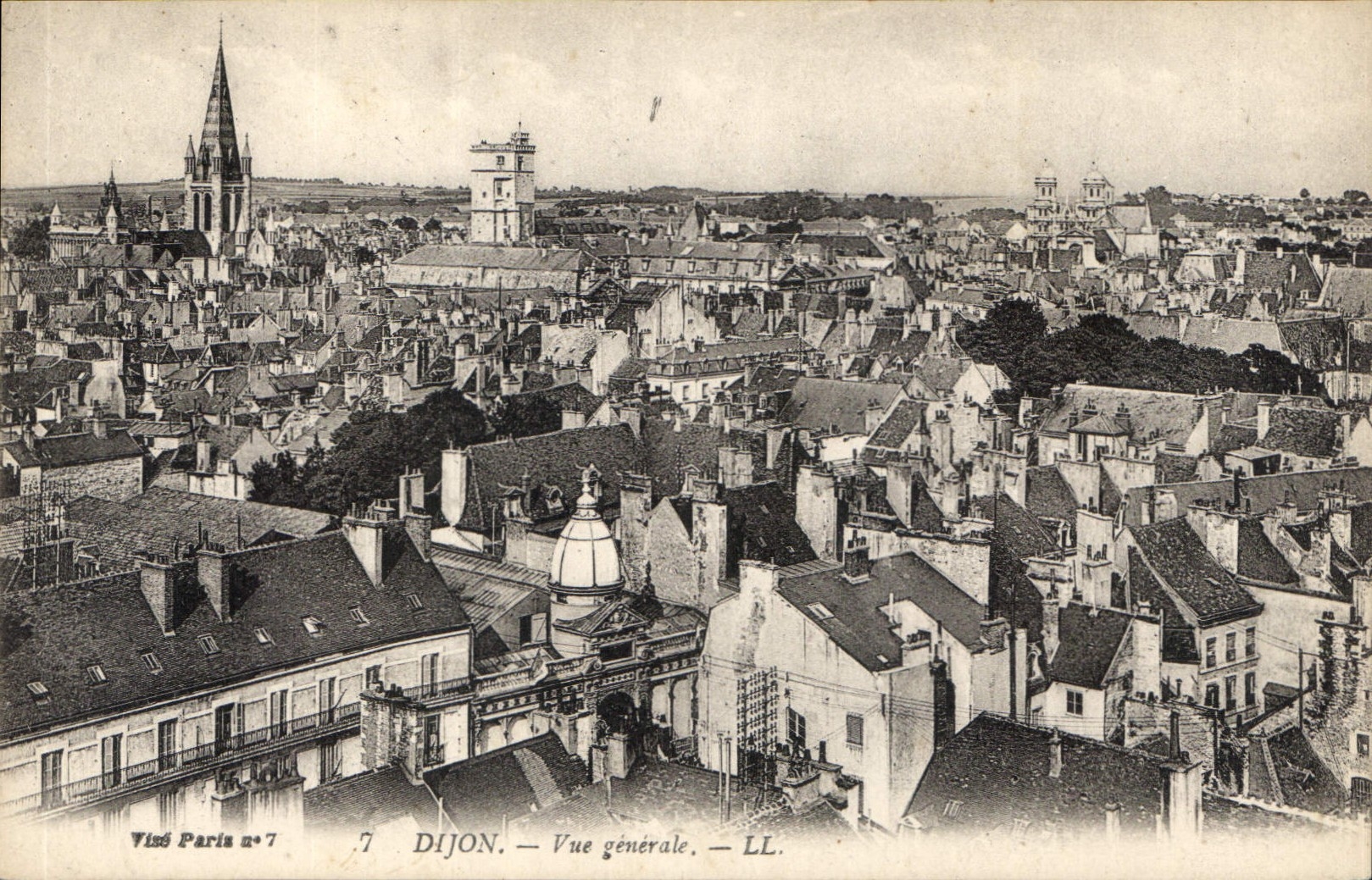 CPA Dijon Vue generale 