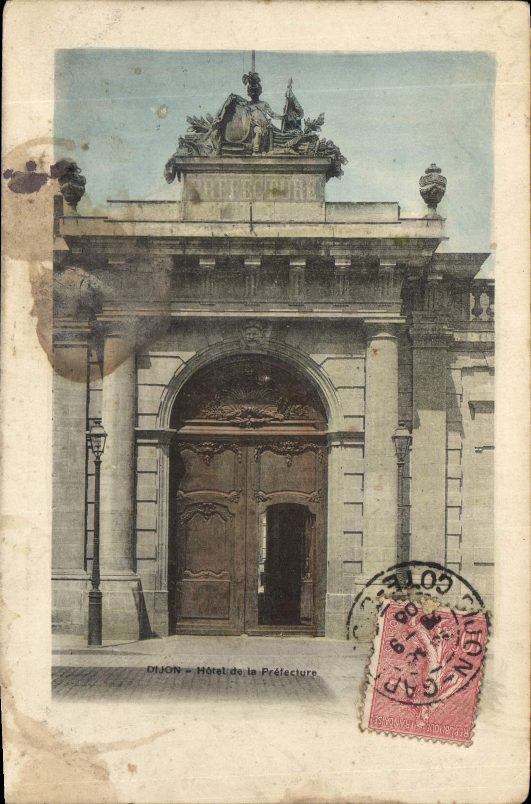 CPA Dijon Hotel de la Prefecture 