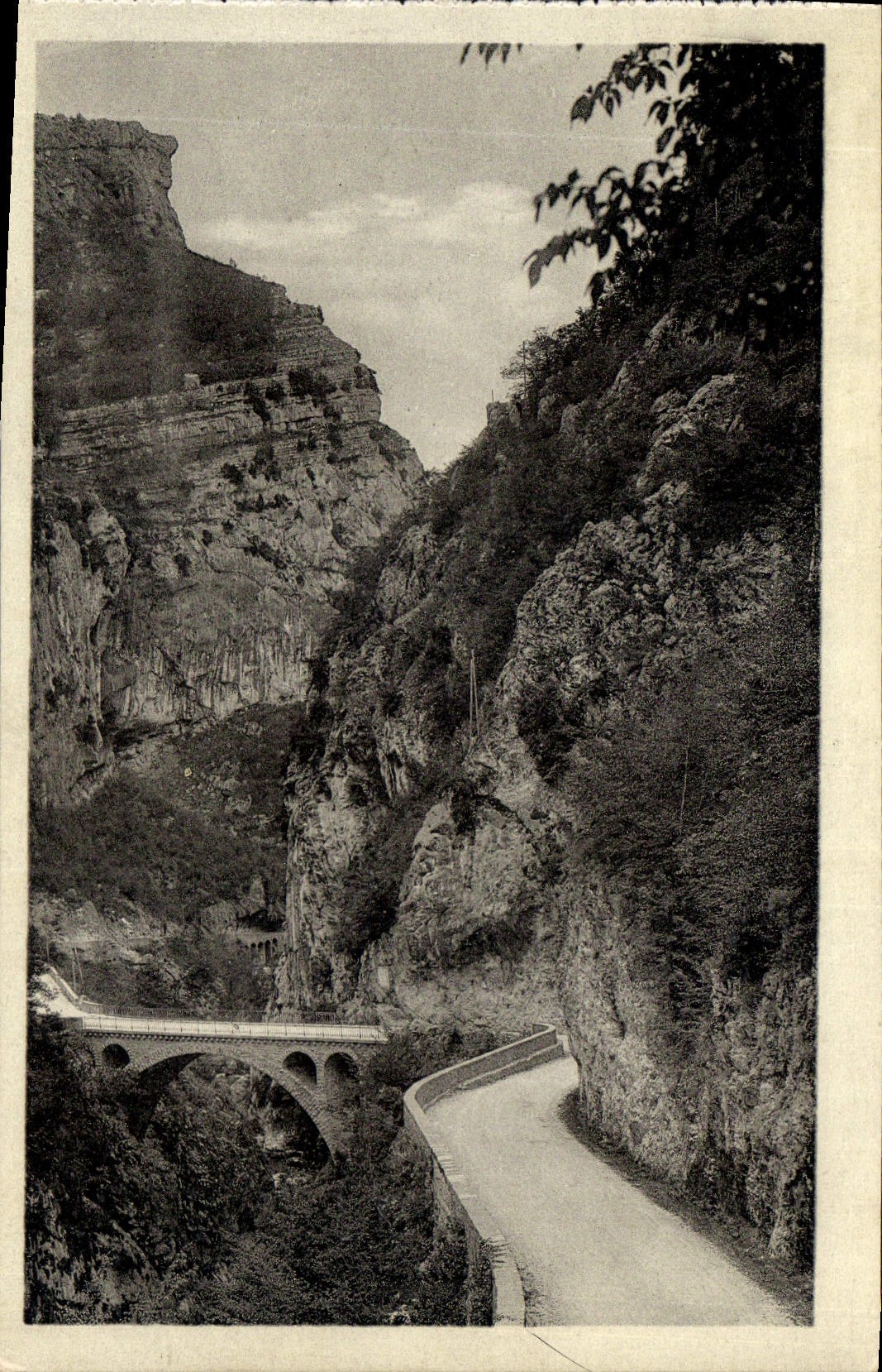 CPA Gorges du Loup AM Pont de l'Abime 