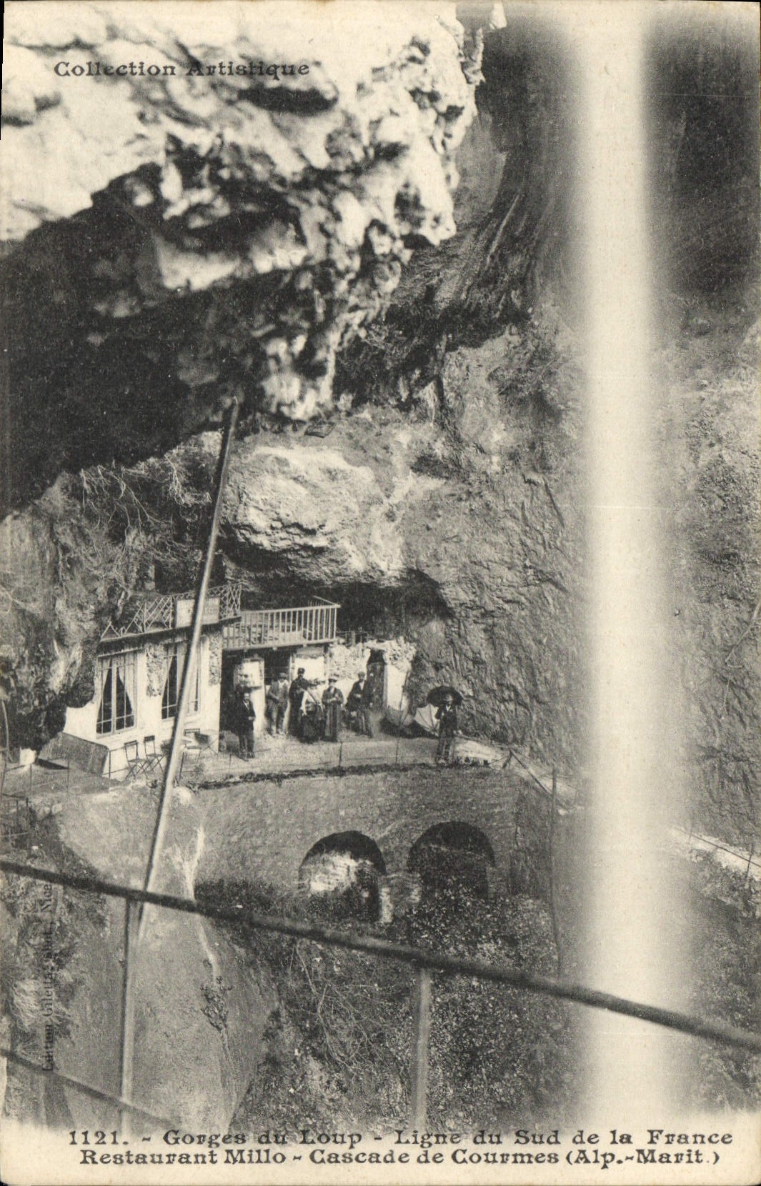 CPA Gorges du Loup Ligne du Sud de la France