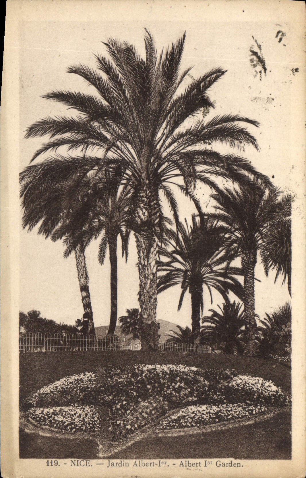 CPA Nice Jardin Albert 