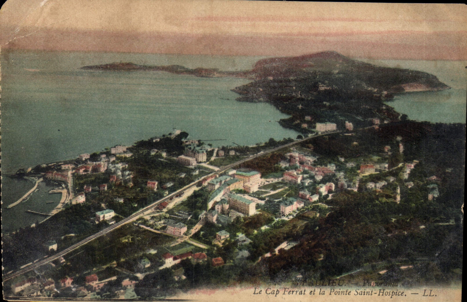 CPA Le Cap Ferrat et la Pointe Saint Hospice 