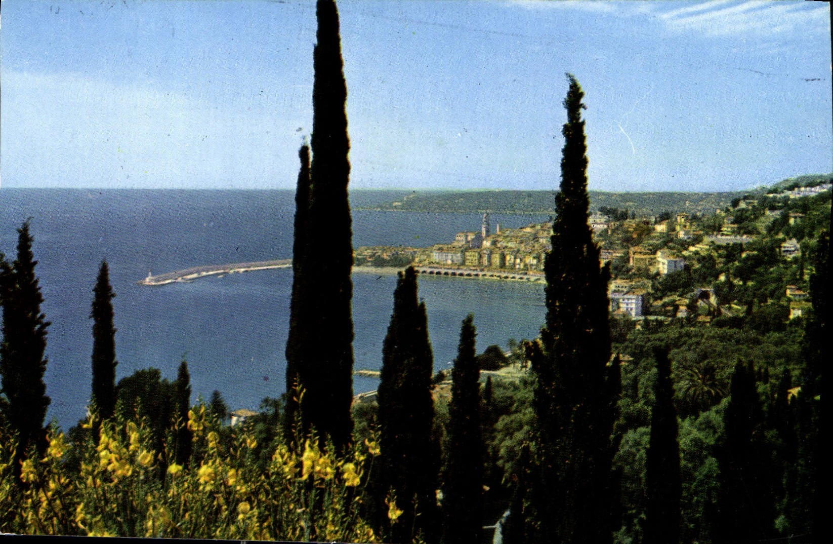 CPA Les Sites Merveilleux de la Cote d'Azur Menton AM