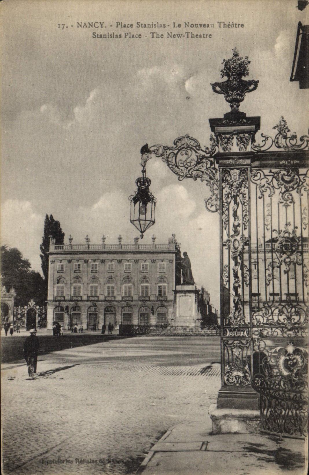 CPA Nancy Place Stanislas Le Nouveau Theatre 
