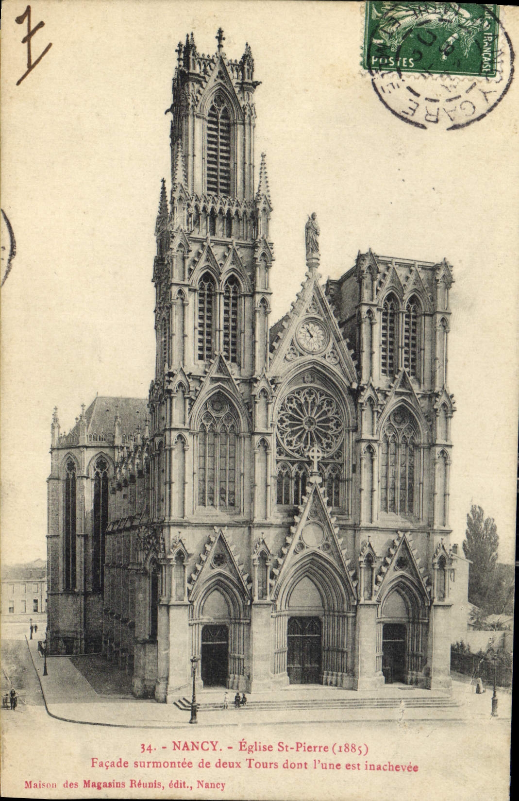 CPA Nancy Eglise St Pierre 