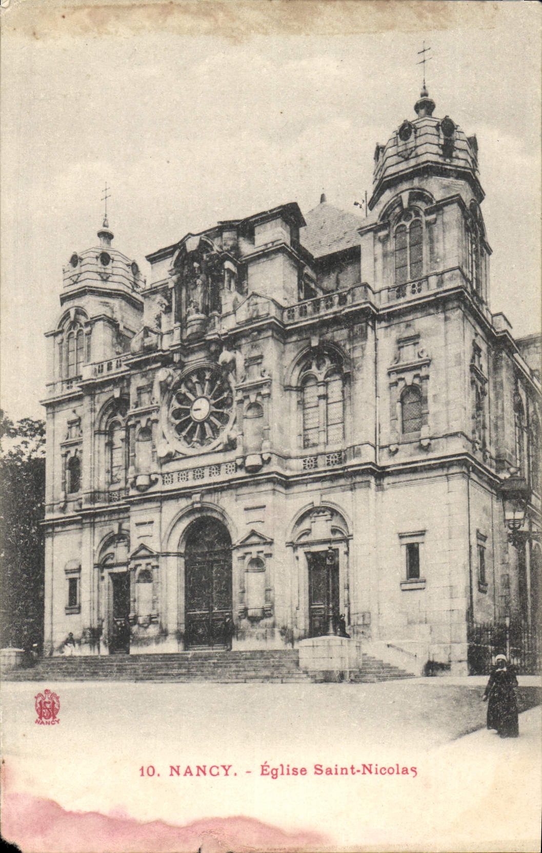 CPA Nancy Eglise Saint Nicolas 