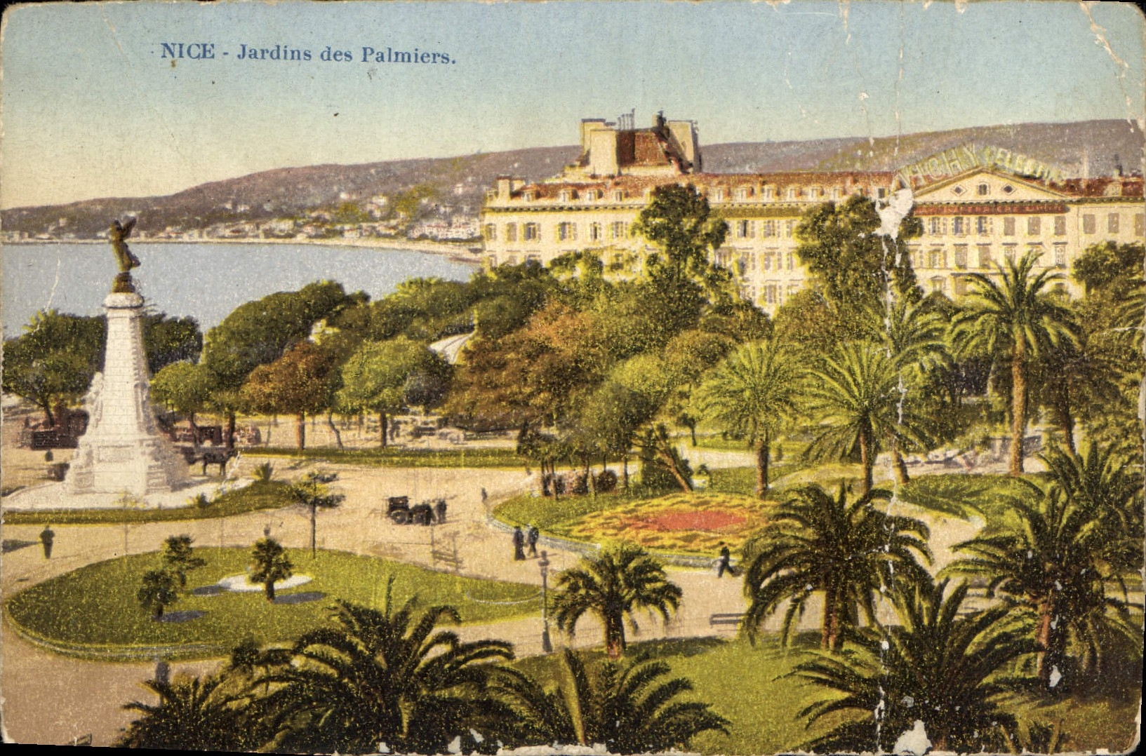CPA Nice Jardin des Palmiers 