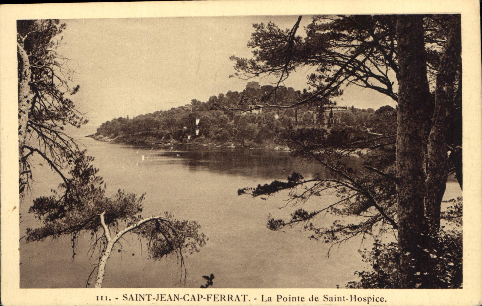 CPA Saint Jean Cap Ferrat La Pointe de Saint Hospice 