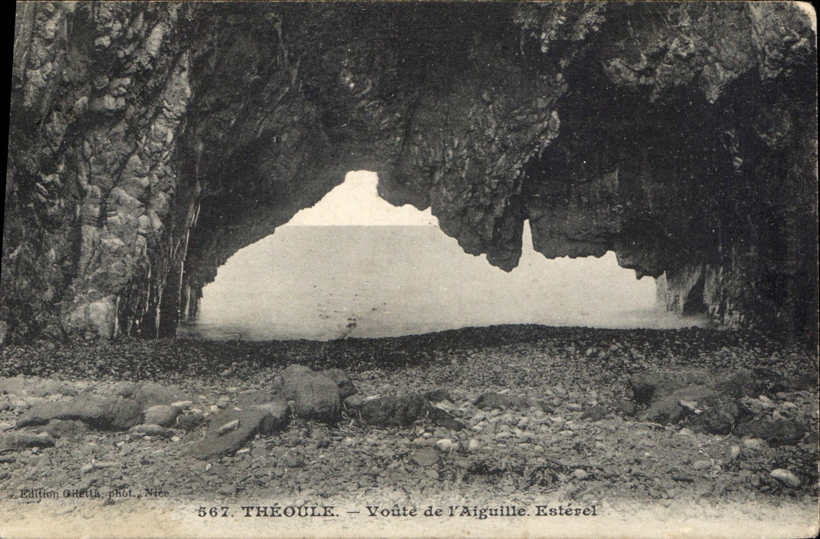 CPA Theoule Voute de l'Aiguille Esterel 