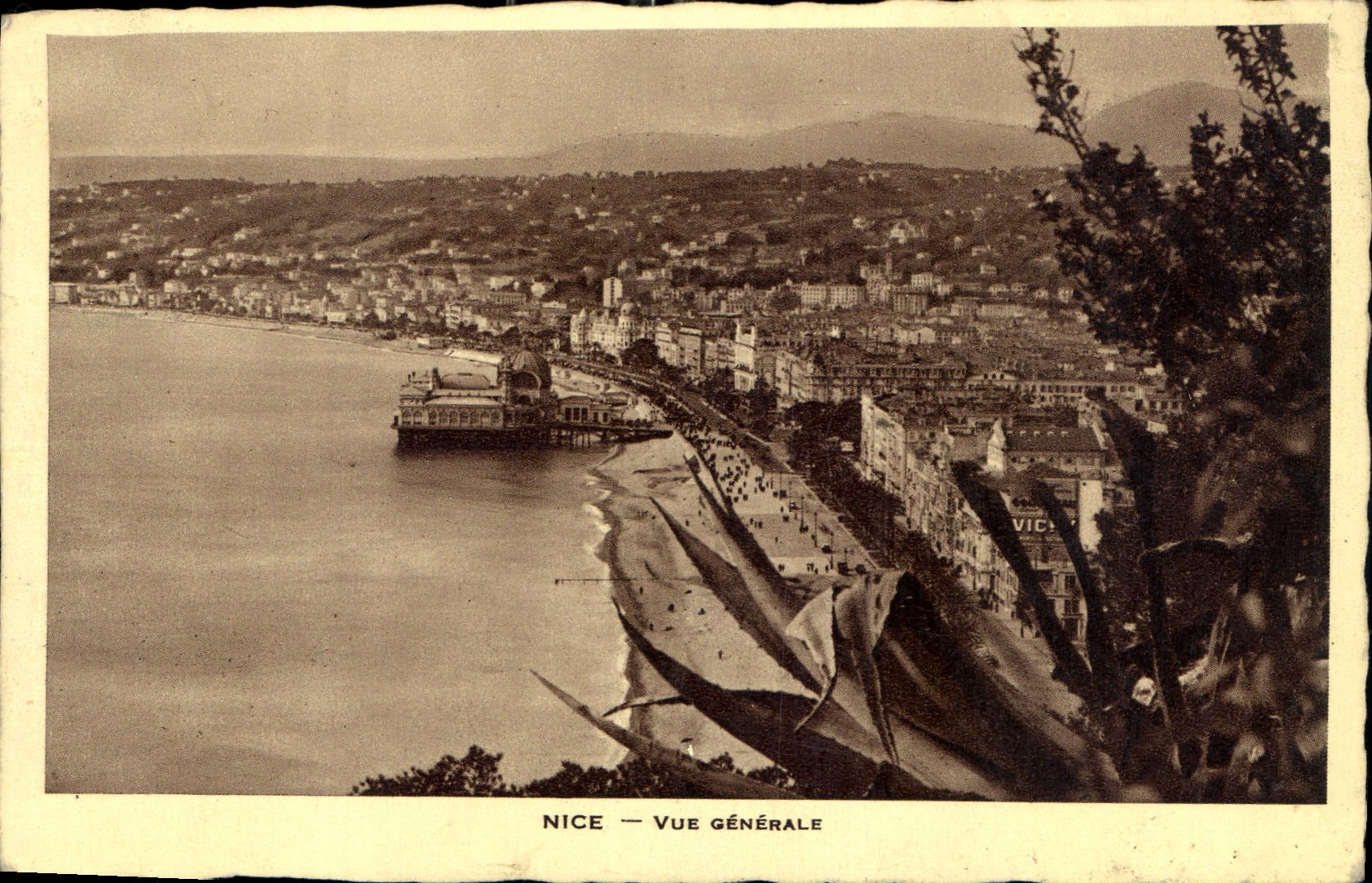 CPA Nice Vue Generale 