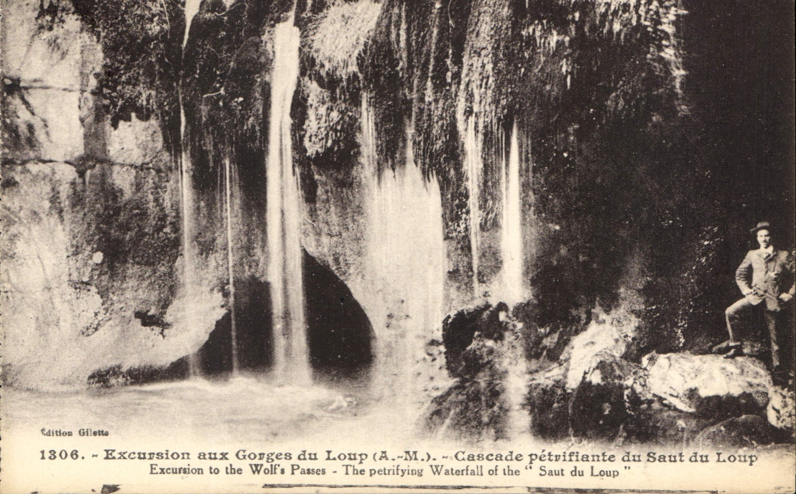 CPA Excursion aux Gorges du Loup AM 
