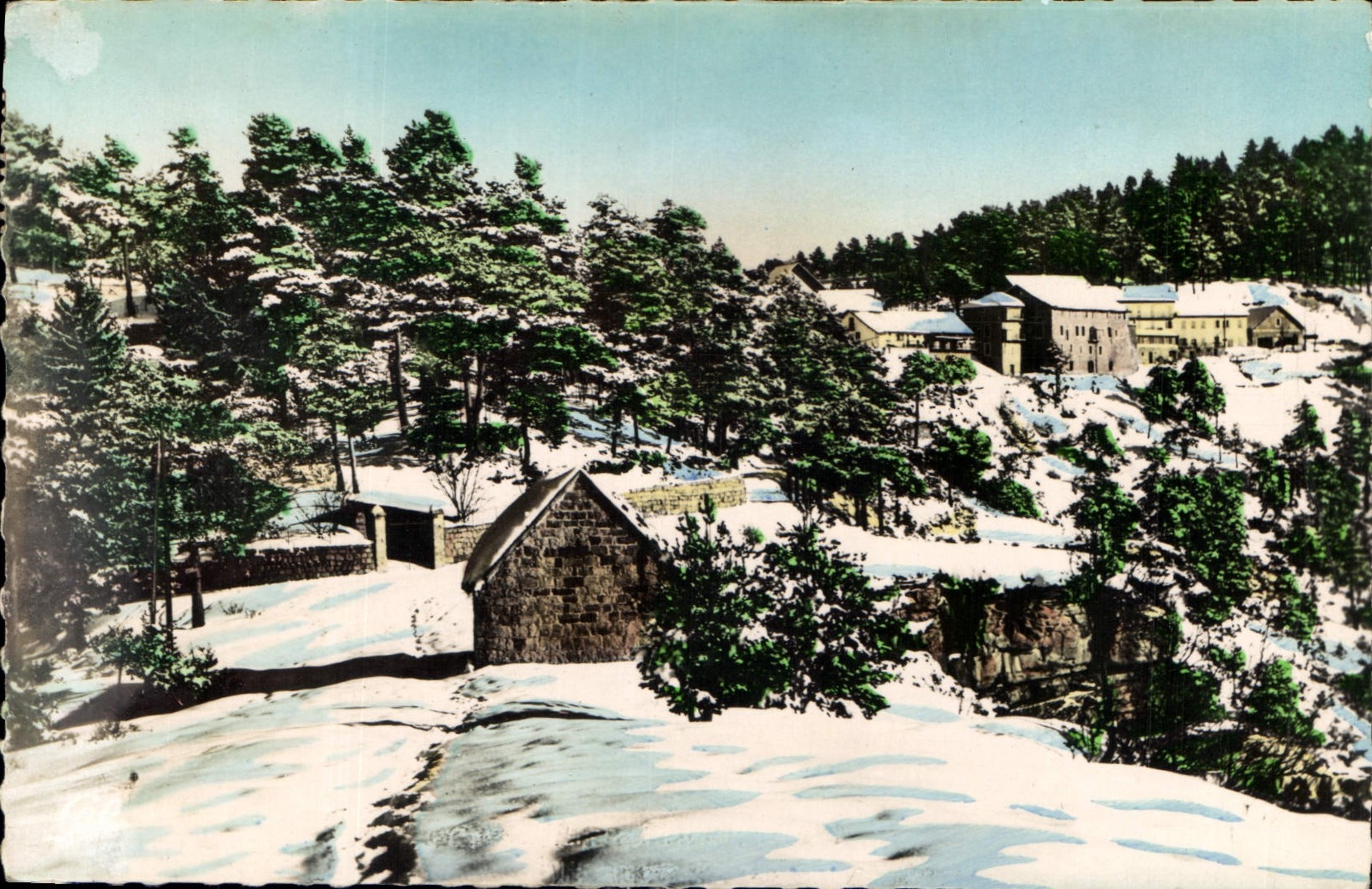 CPA Petra Cava AM Vue generale 