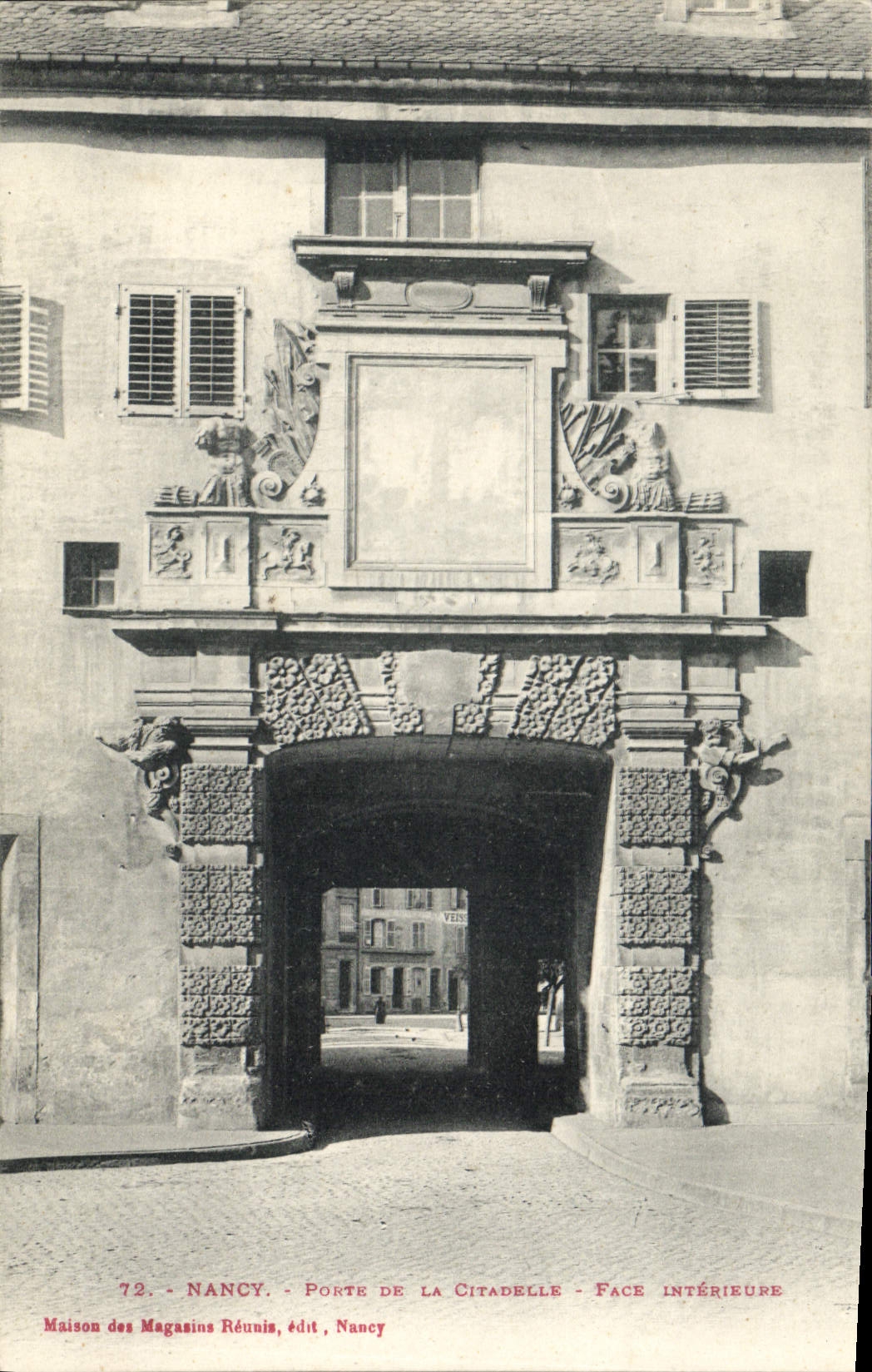 CPA Nancy Porte de la Citadelle Face interieure 
