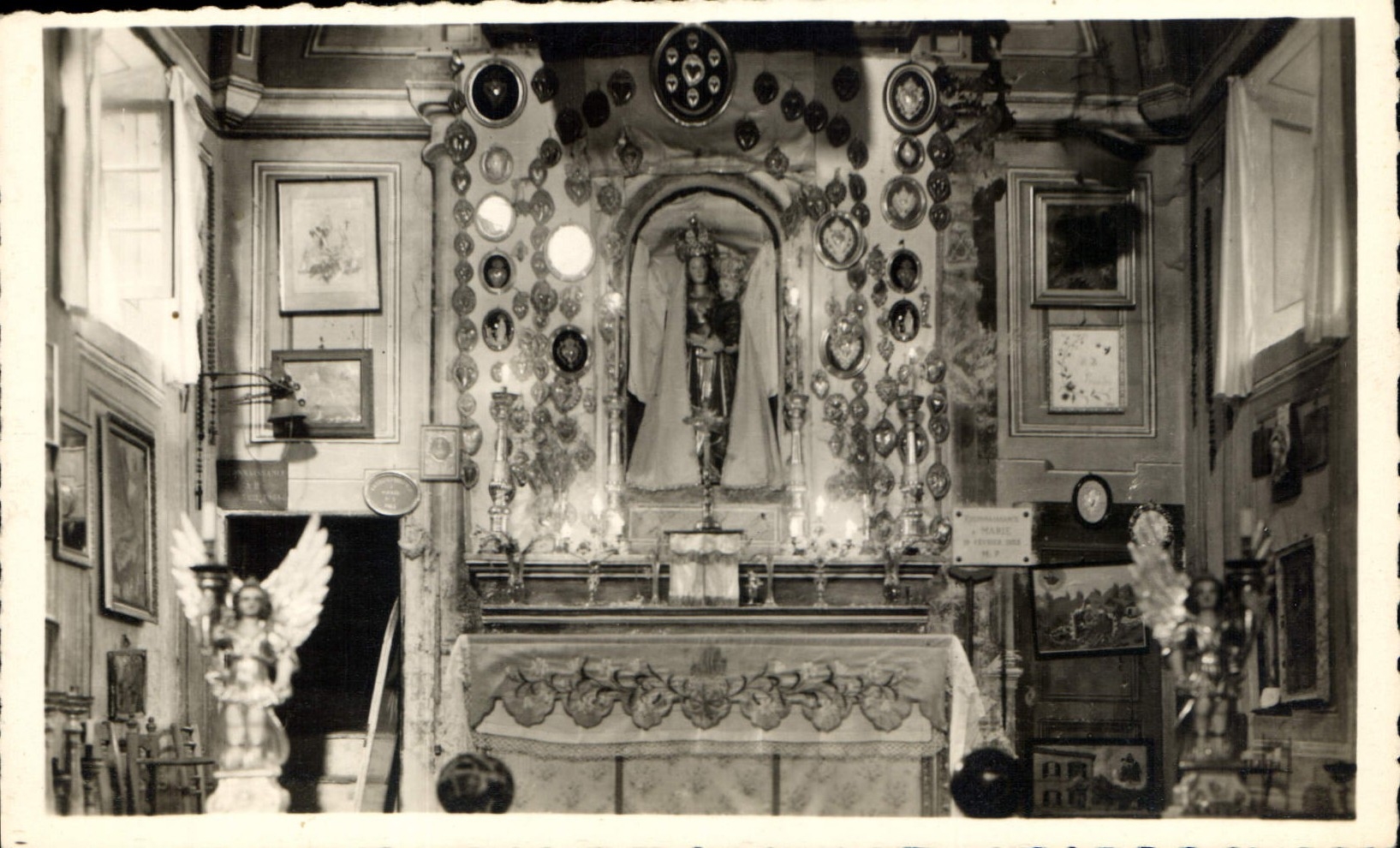 CPA La Brigue de Nice Sanctuaire de Notre Dame des Fontaines