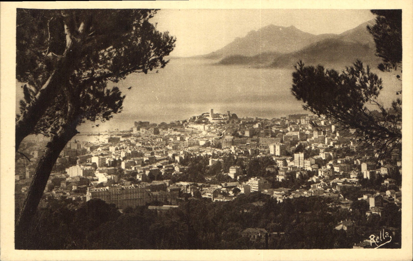 CPA Cannes et l'Esterel Vue d'ensemble 
