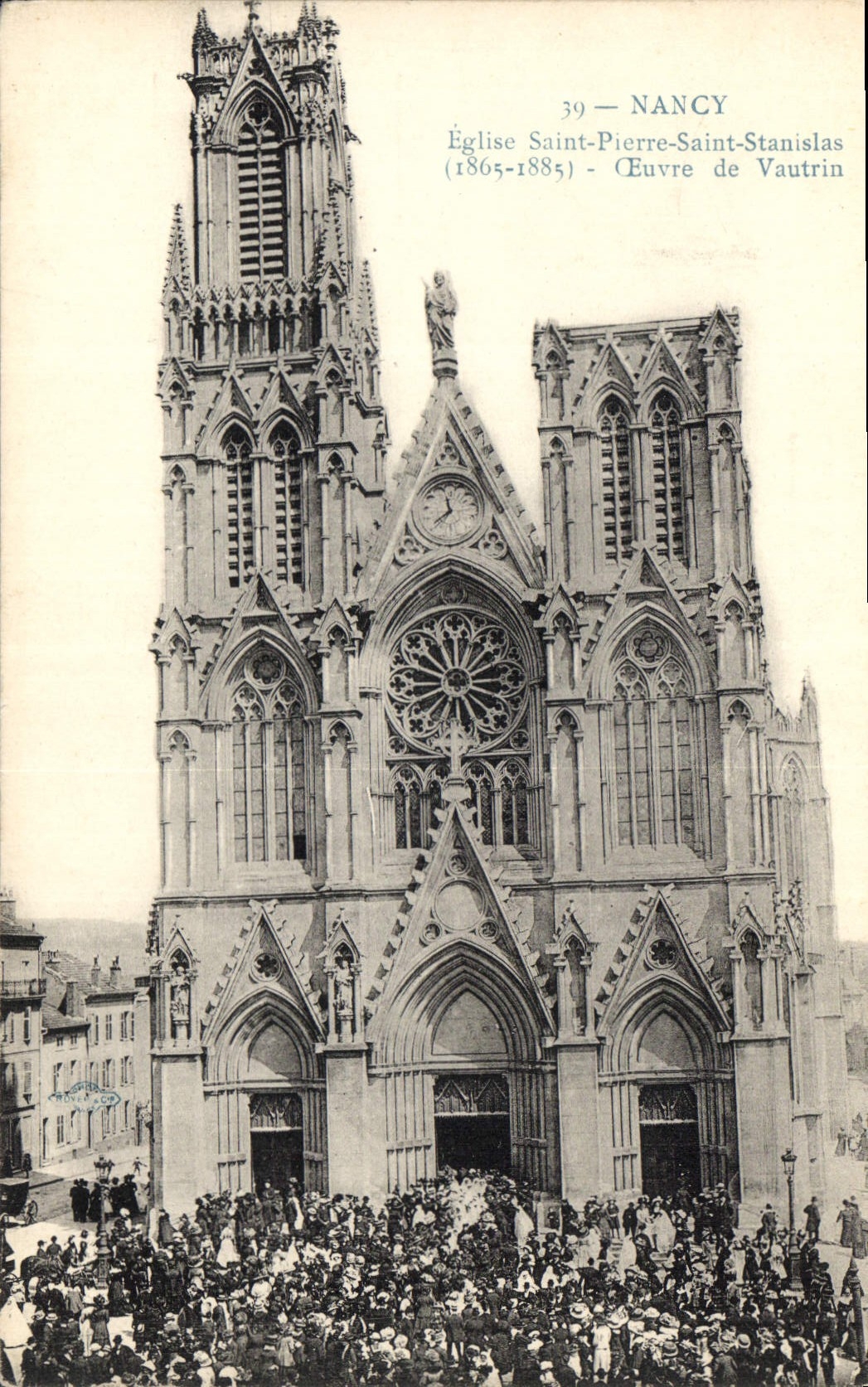 CPA Nancy Eglise Saint Pierre Saint Stanislas 