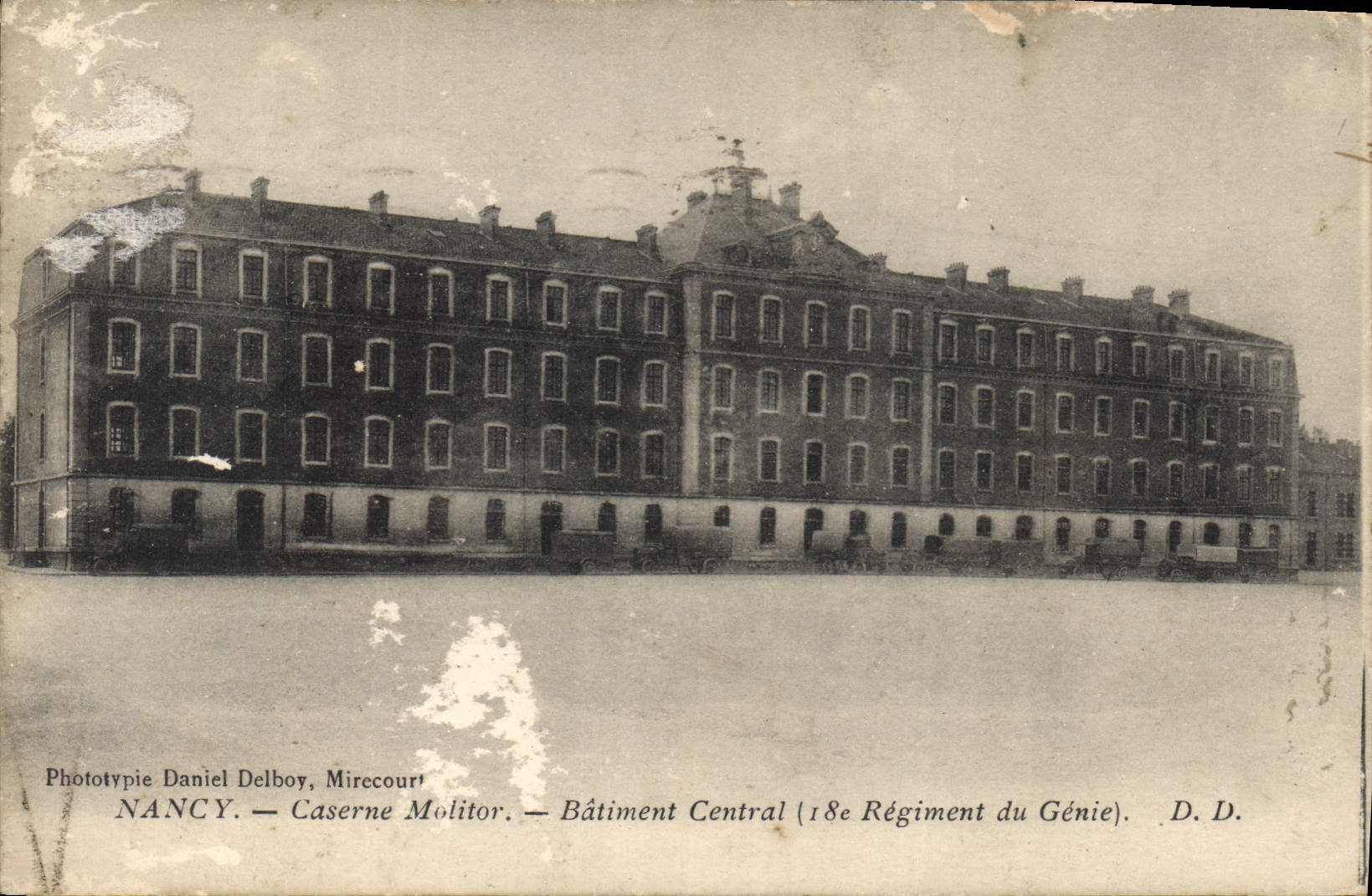 CPA Nancy Caserne Molitor Batiment Central 