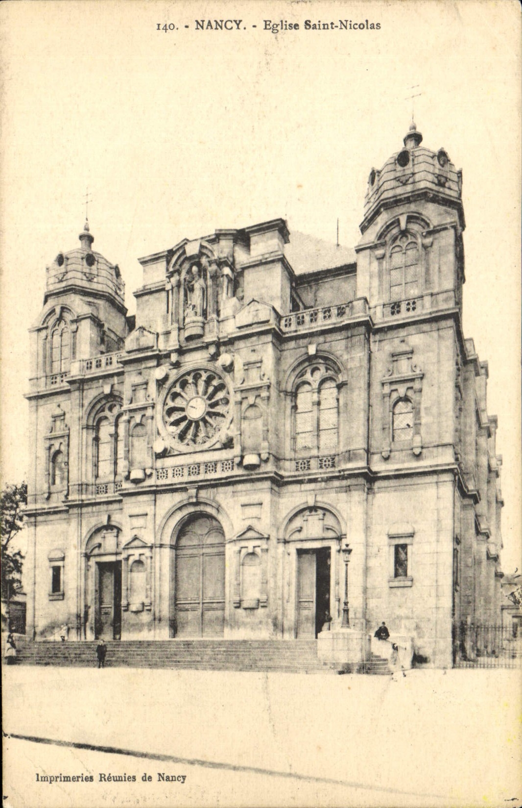 CPA Nancy Eglise Saint Nicolas 