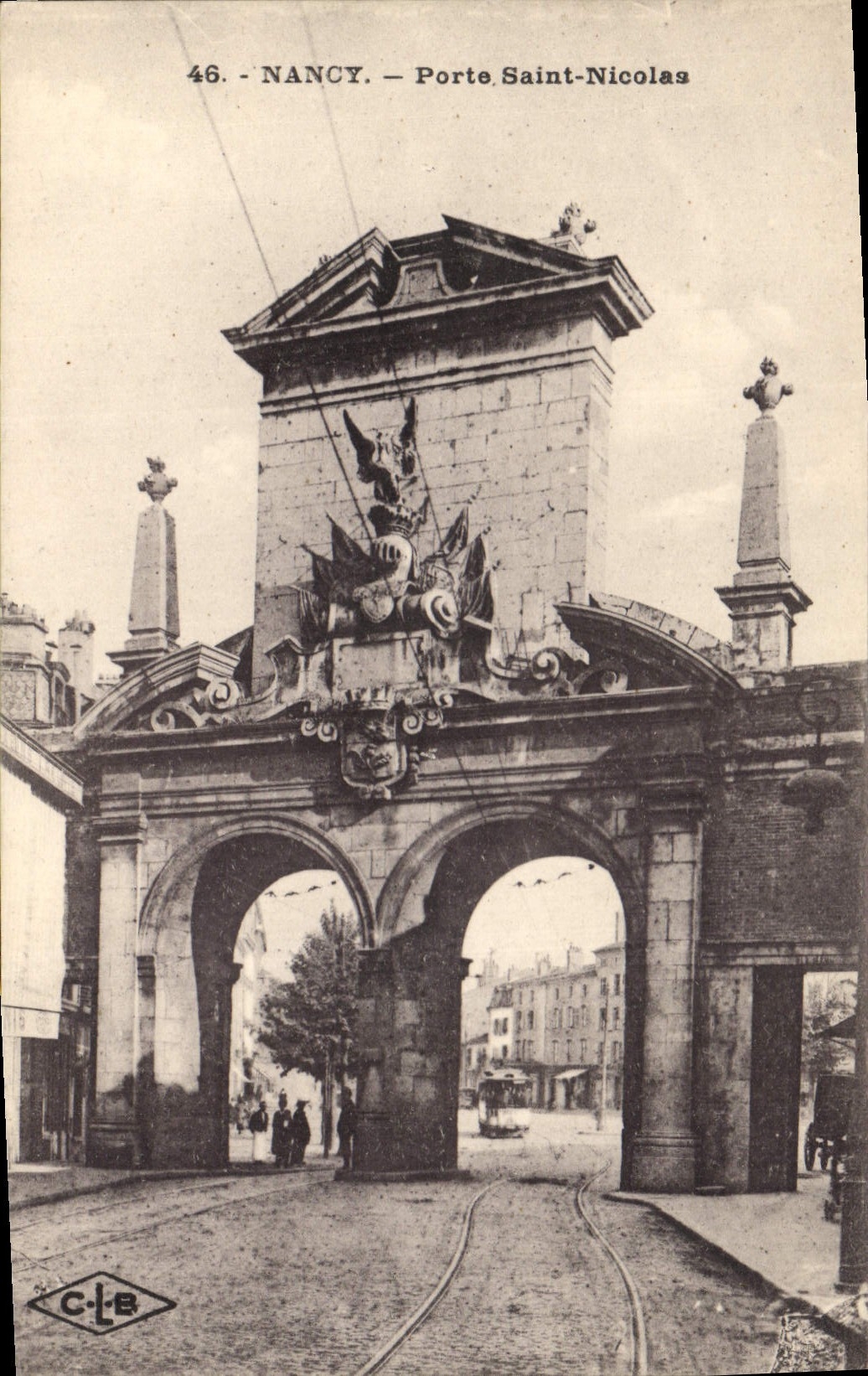 CPA Nancy Porte Saint Nicolas 