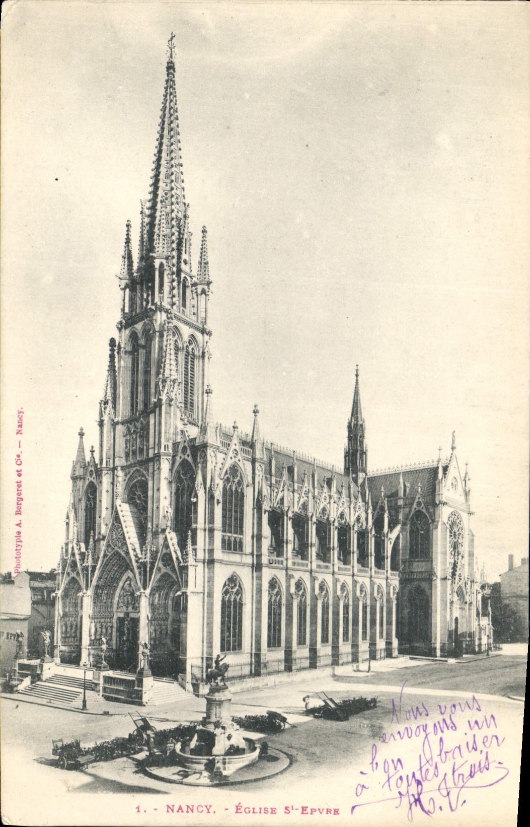 CPA Nancy Eglise St Epvre 