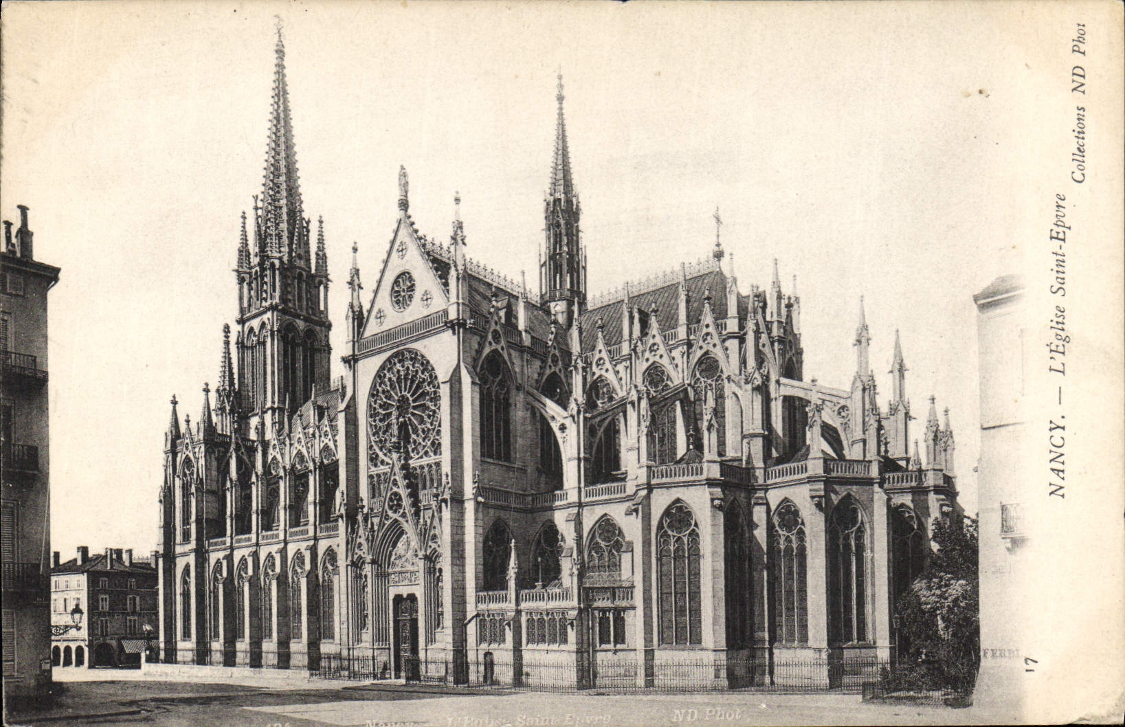 CPA Nancy L'Eglise Saint Epvre 