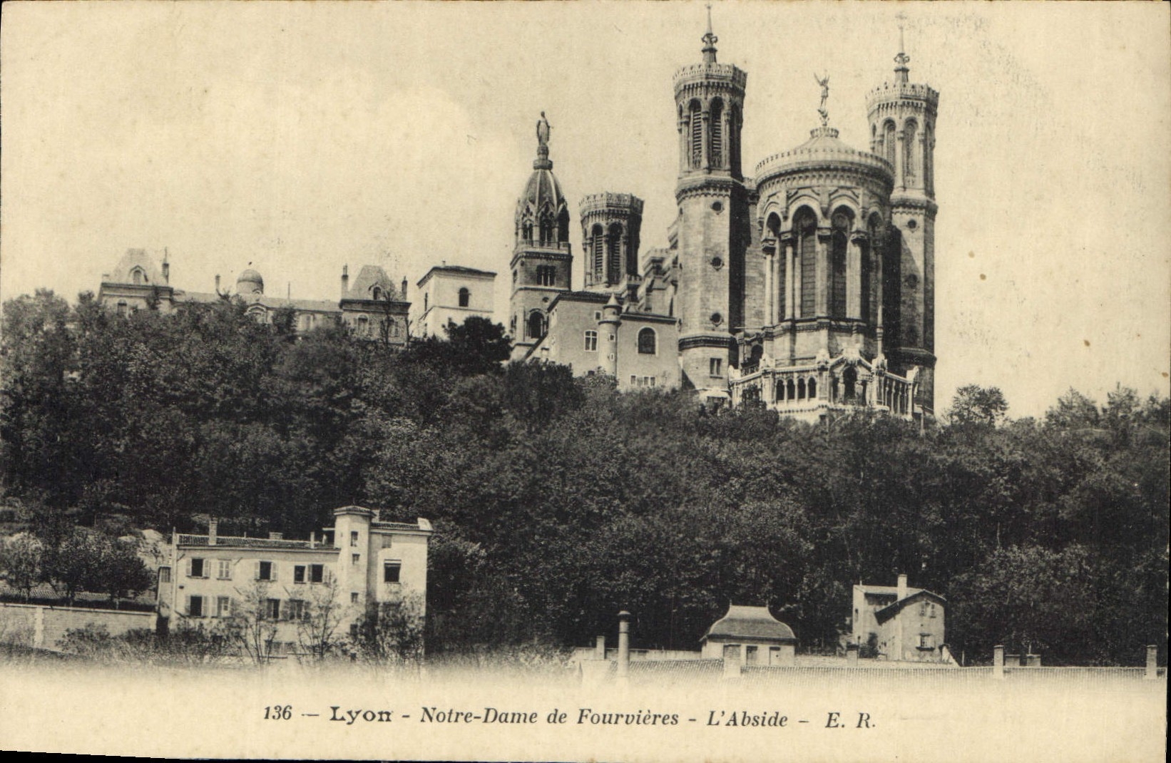 CPA Lyon Notre Dame de Fourvieres L'Abside 